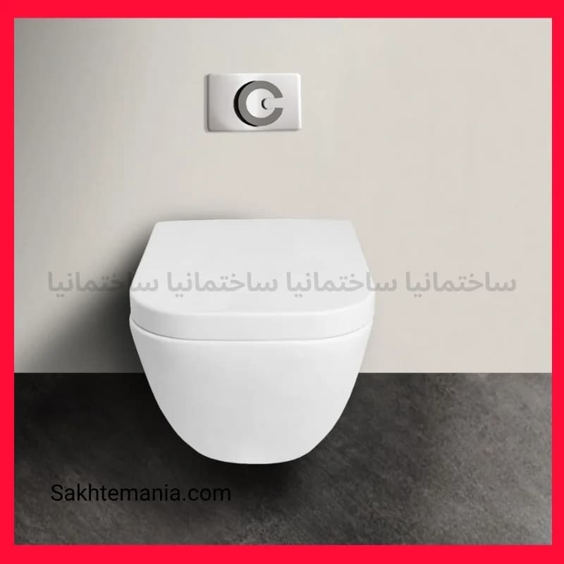 توالت فرنگی کاپریس۵۴ وال هنگ مروارید — تصویر ۱۱