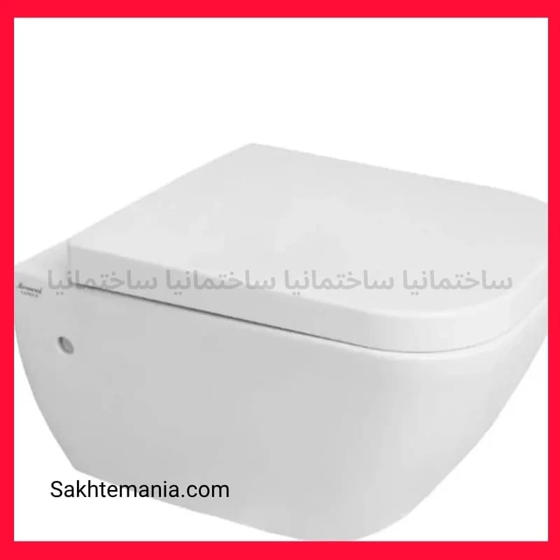توالت فرنگی کاپریس۵۴ وال هنگ مروارید — تصویر ۴