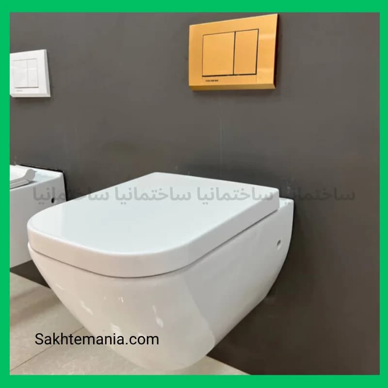 توالت فرنگی دسپینا ۴۹ وال هنگ مروارید — تصویر ۴