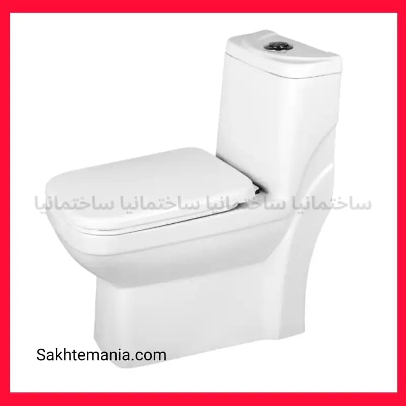 توالت فرنگی یاریس67 مروارید خروجی به دیوار — تصویر ۲