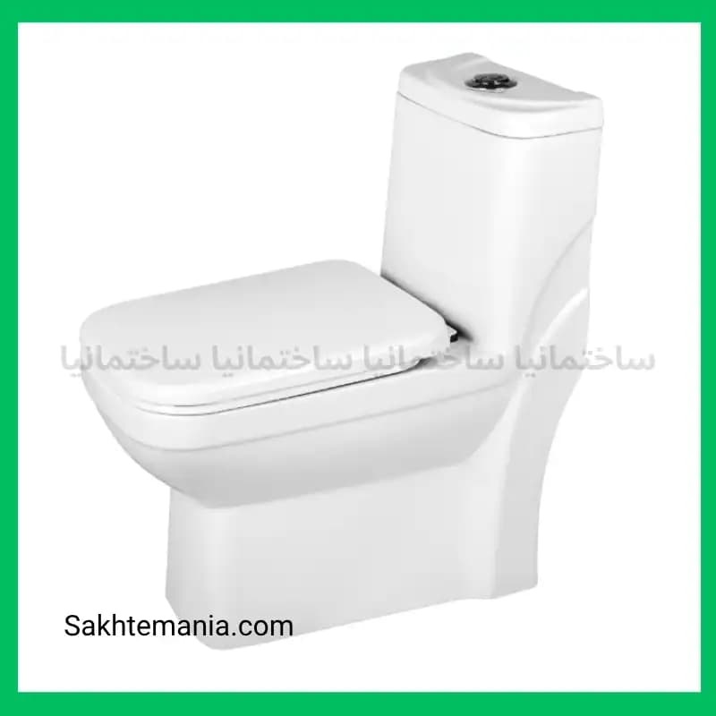 توالت فرنگی یاریس67 مروارید خروجی به دیوار — تصویر ۳
