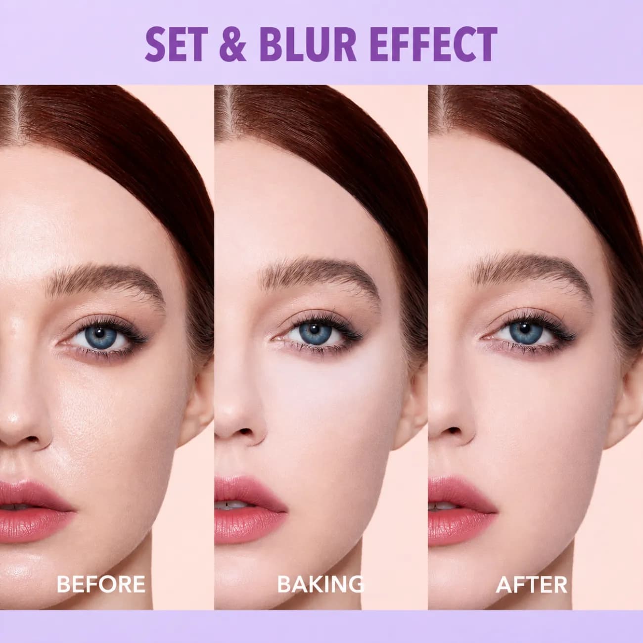 پد پودر آرایشی شیگلم Sheglam اصل مدل Insta-Ready Powder Puff پک 3 عددی — تصویر ۴
