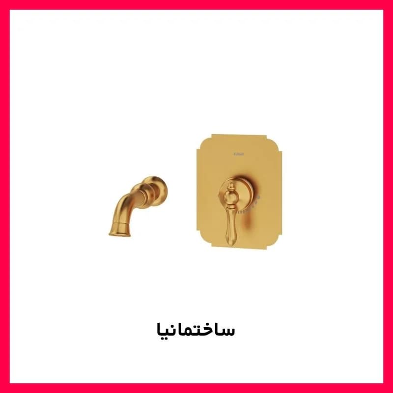 شیر روشویی توکار ناپل کسری — تصویر ۹