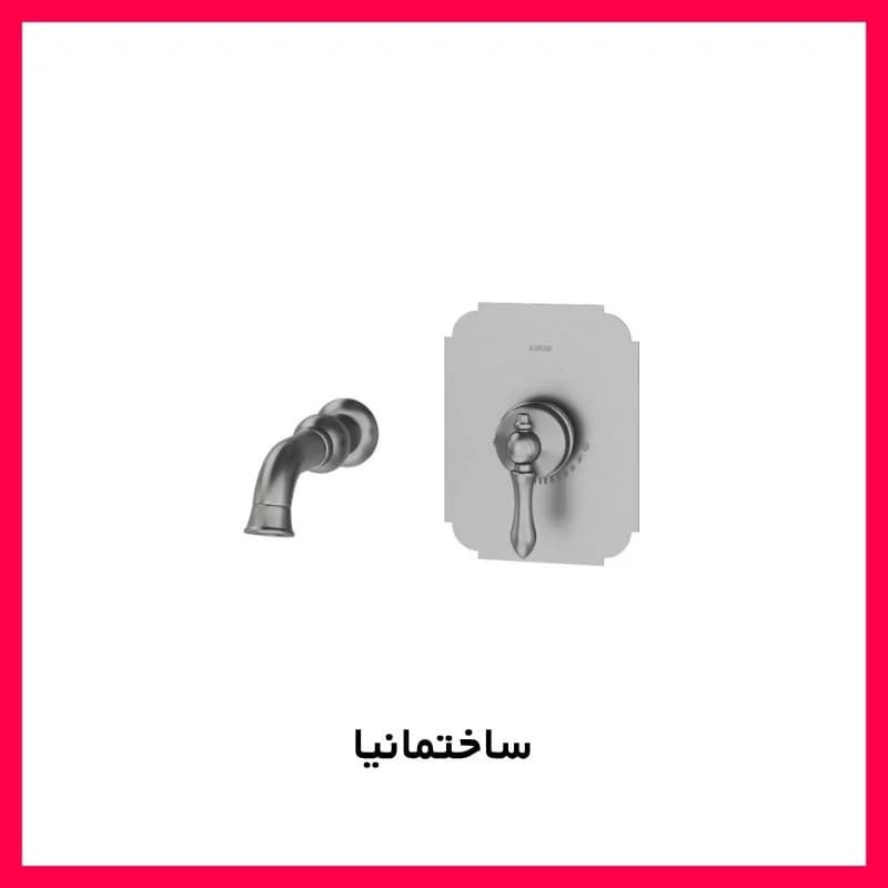 شیر روشویی توکار ناپل کسری — تصویر ۴