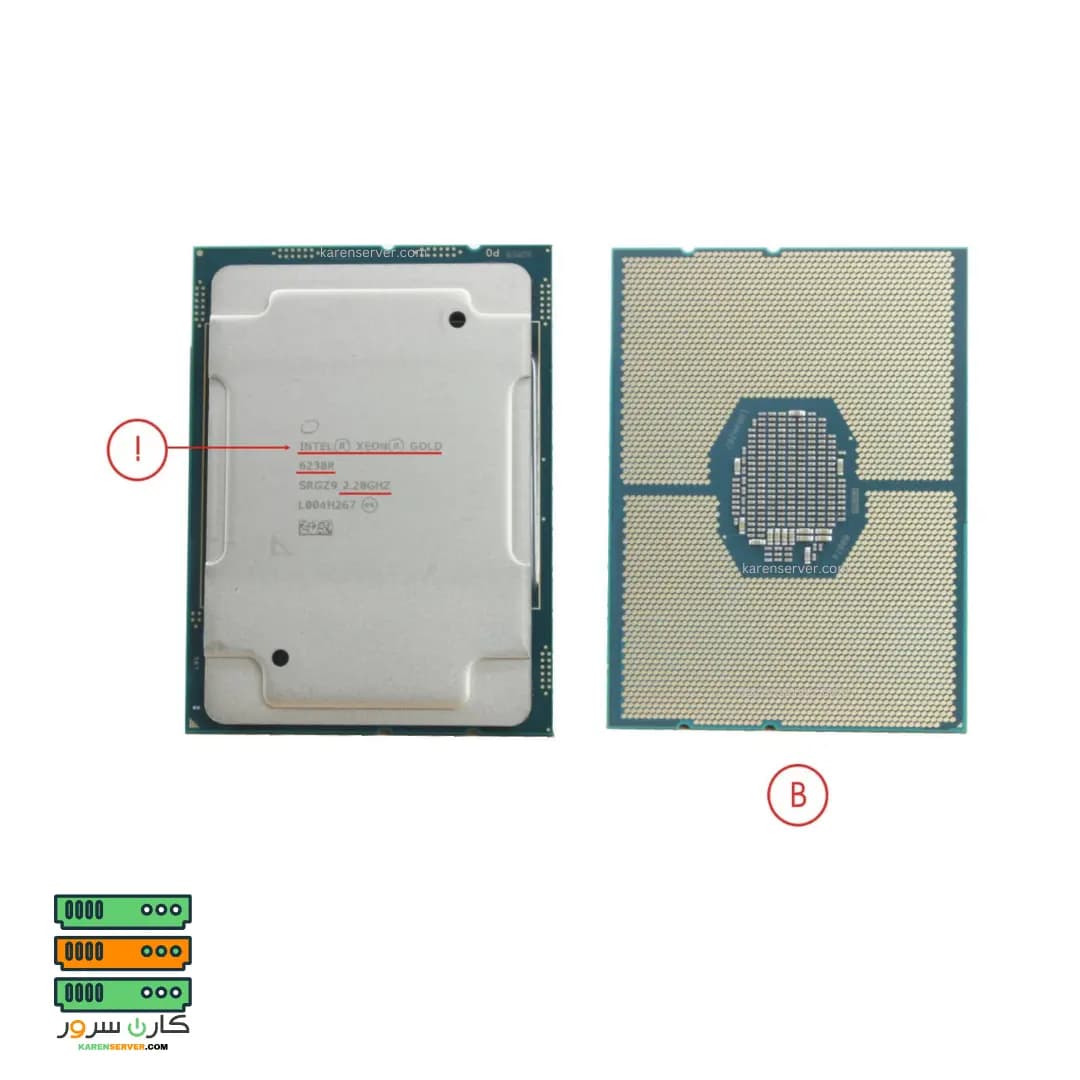 پردازنده اینتل زئون مدل Intel Xeon GOLD 6238R — تصویر ۶