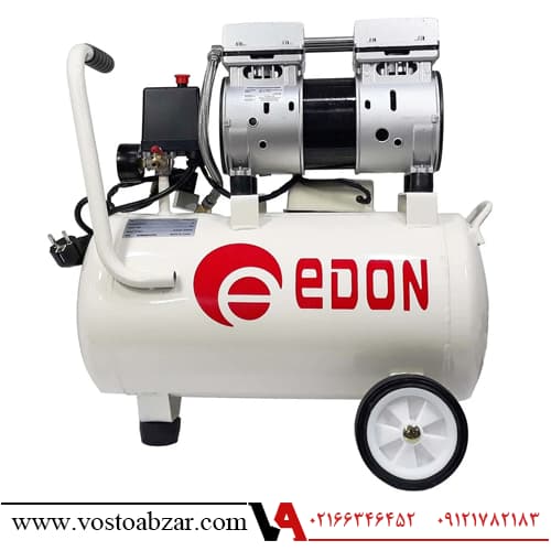 کمپرسور باد 25 لیتری سایلنت ادون مدل ED550-25L