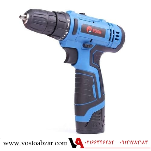 دریل پیچ گوشتی شارژی ادون دو باتری مدل LV3-1210 — تصویر ۲