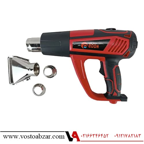 سشوار صنعتی 2000 وات دیمردار ادون مدل HAG-520T — تصویر ۳