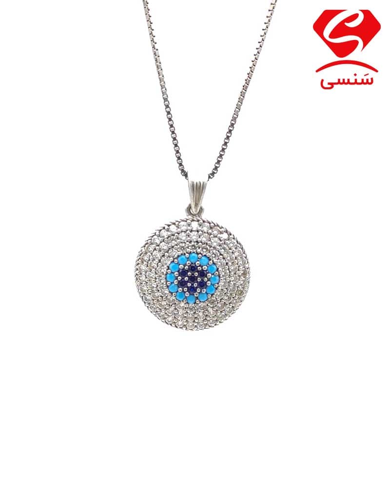 زنجیرآویز نقره کد014