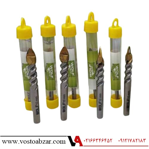 مته سرامیک نیزه ای ولف سایز 5 — تصویر ۳