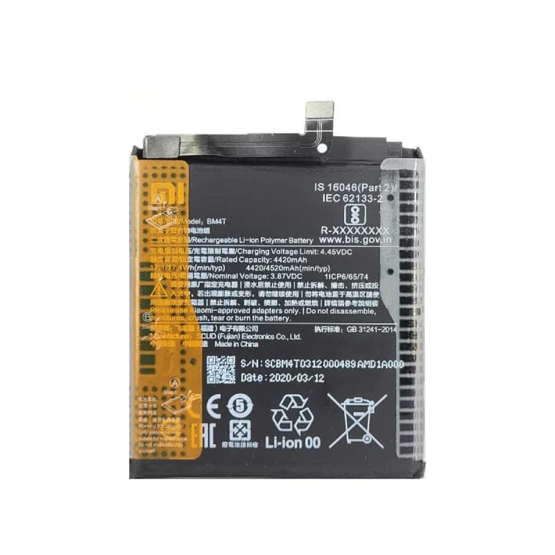 باتری گوشی شیائومی Redmi 10X Pro 5G مدل BM4T — تصویر ۱۱