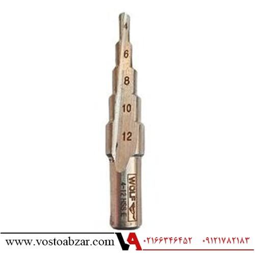 مته کاجی ولف سایز 12-4 میلیمتر