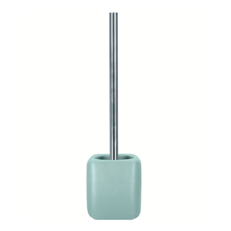 فرچه توالت سرامیکی مدل Light Green Cubic مکعبی ساده