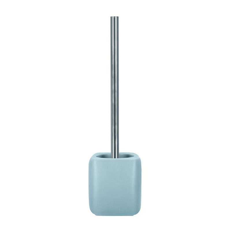 فرچه دستشویی سرامیکی مدل Light Blue Cubic کلین ولکه آبی