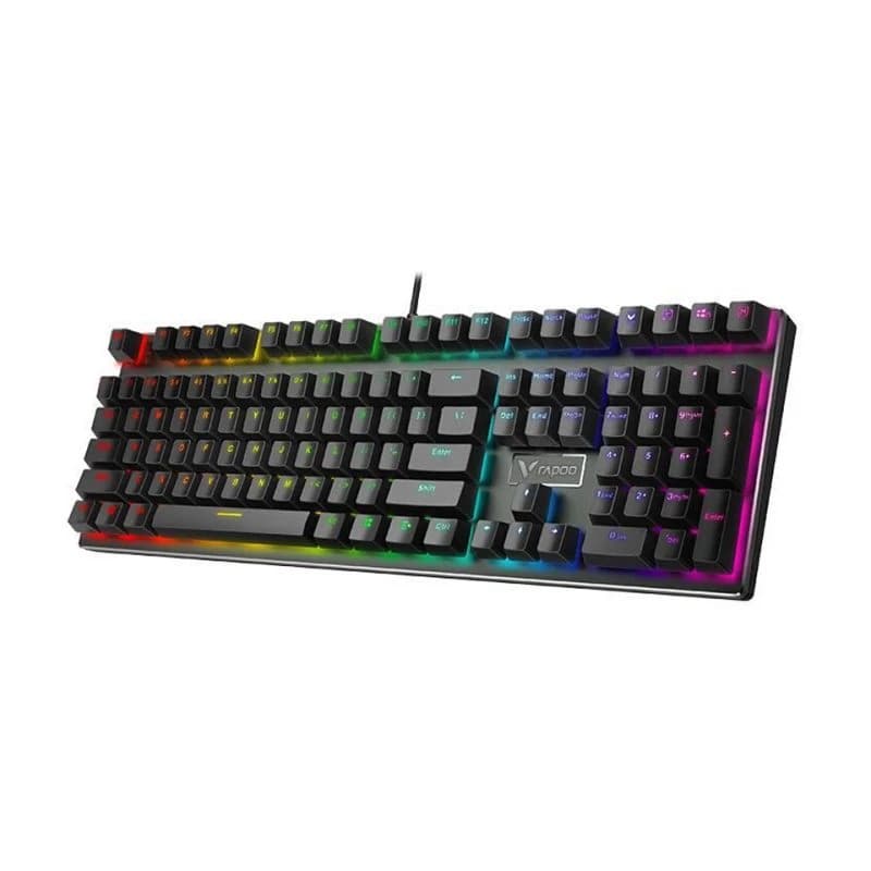 کیبورد گیمینگ رپو Rapoo V700 RGB Alloy Blue Switch — تصویر ۶