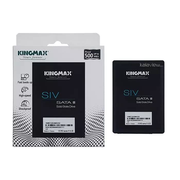 حافظه اس اس دی کینگ مکس KINGMAX SIV Sata 2.5 Inch ظرفیت 128 گیگابایت