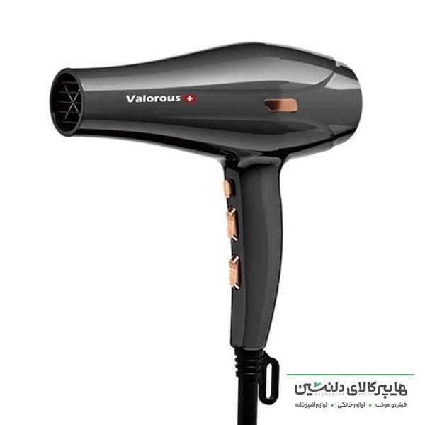 سشوار فوق حرفه ای سالنی 2600 وات ولروس VL502 (دیسپانسر_هاردباکس)