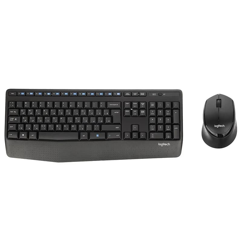کیبورد و موس بی سیم لاجیتک Logitech MK345 با حروف فارسی