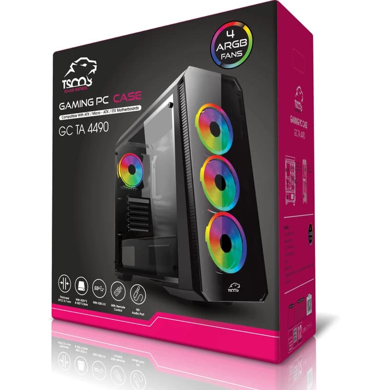 کیس گیمینگ تسکو TSCO GC TA 4490 — تصویر ۱۰