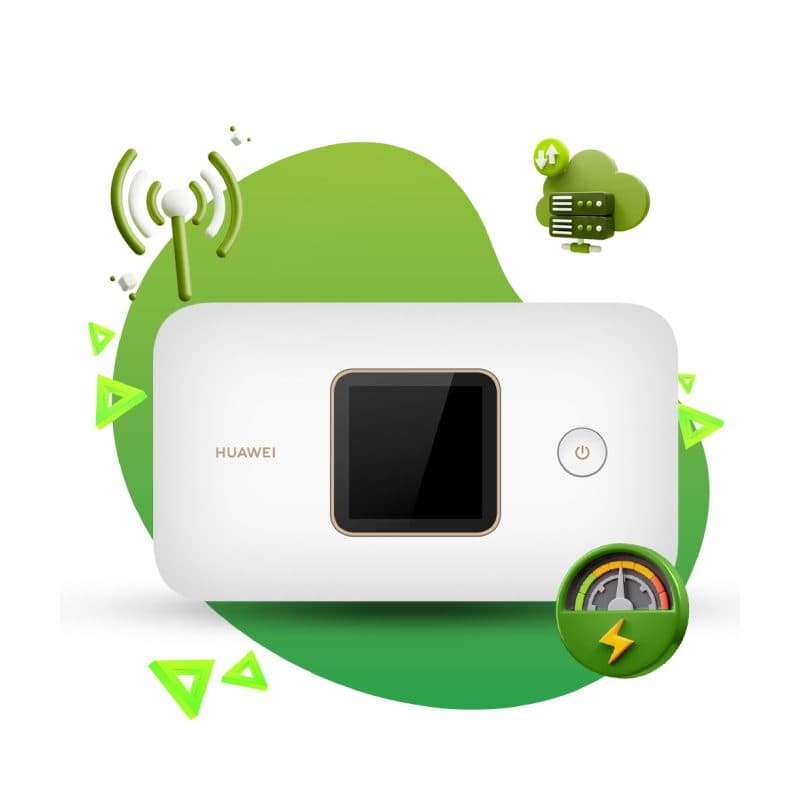مودم 4.5G/TD-LTE جیبی مبین نت مدل E5785-320a به همراه 500 گیگابایت اینترنت یکساله — تصویر ۳