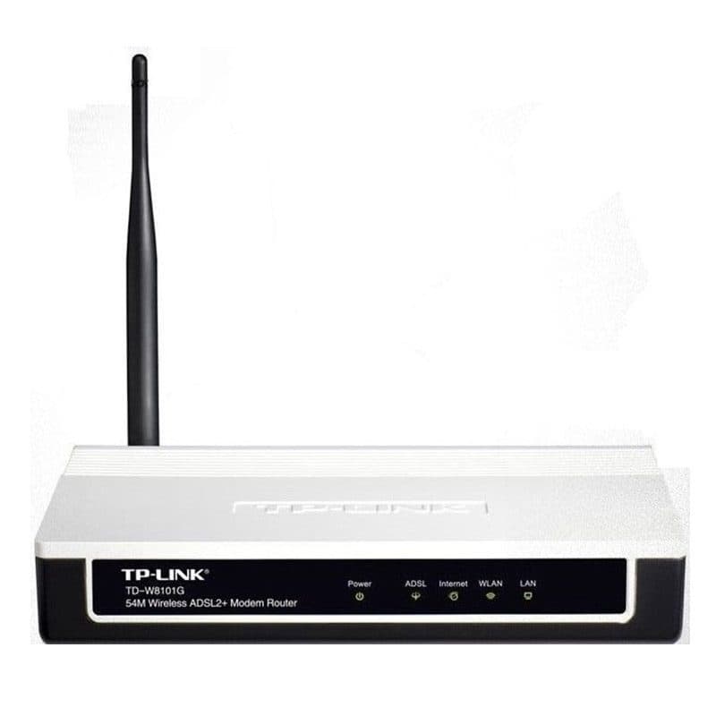 مودم روتر +ADSL2 بی سیم تی پی لینک مدل TP-Link TD-W8101G
