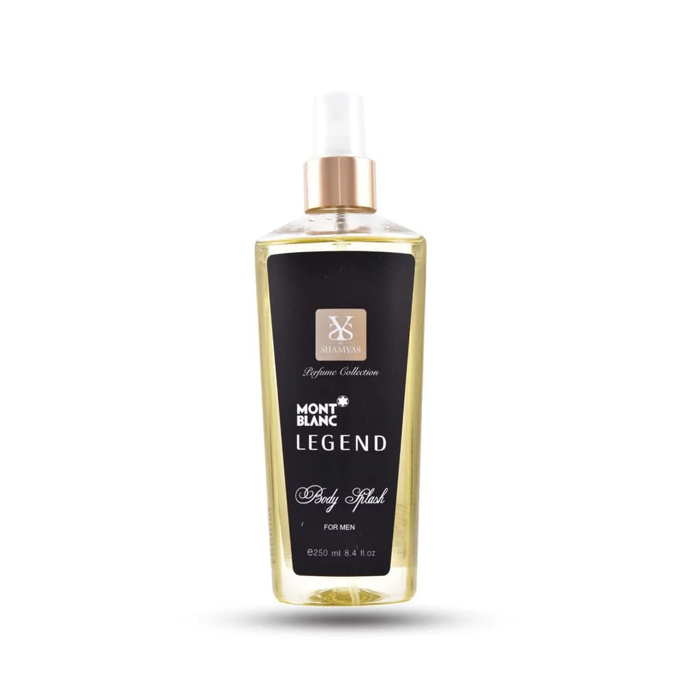 بادی اسپلش مردانه شمیاس مدل Mont Blanc Legend حجم 250 میل — تصویر ۳