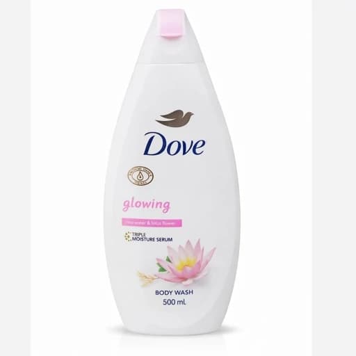 شامپو بدن داو (Dove) مدل لوتوس و آب برنج حجم 500 میلی‌لیتر — تصویر ۱۰