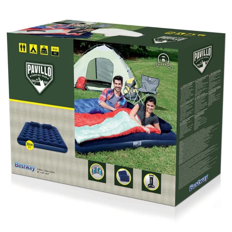 تشک بادی دو نفره کامفورت با پمپ و بالش 67374 Bestway — تصویر ۱۰