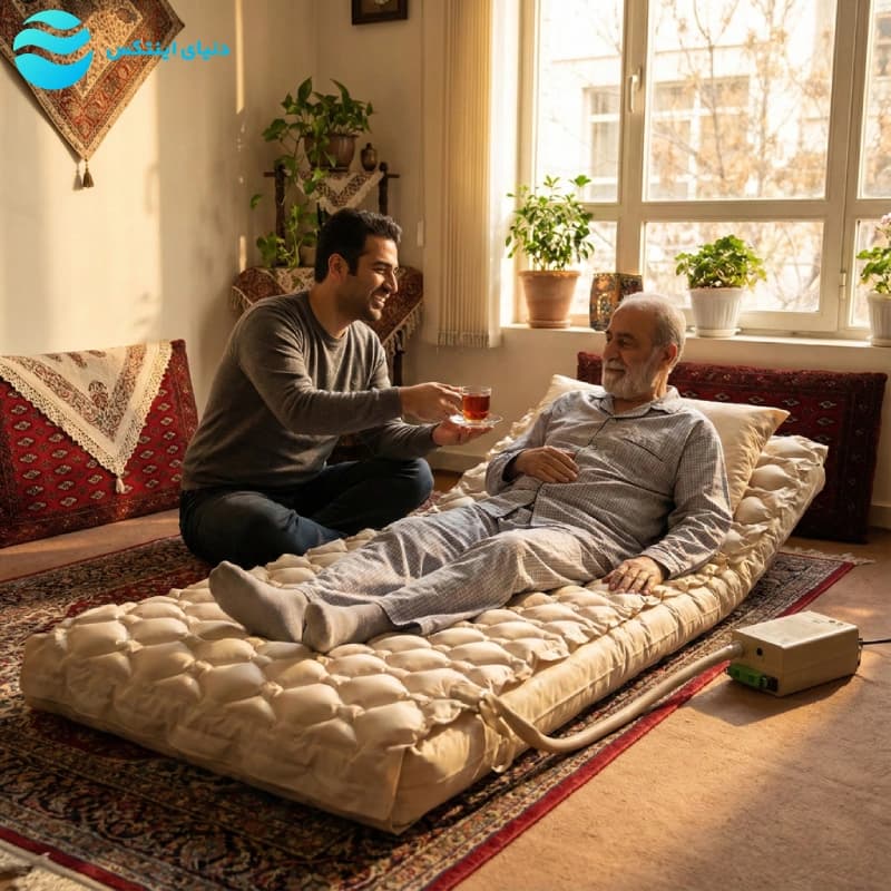 تشک بادی مواج بیمار ایر داکتر کره ای Air doctor 76032 — تصویر ۳