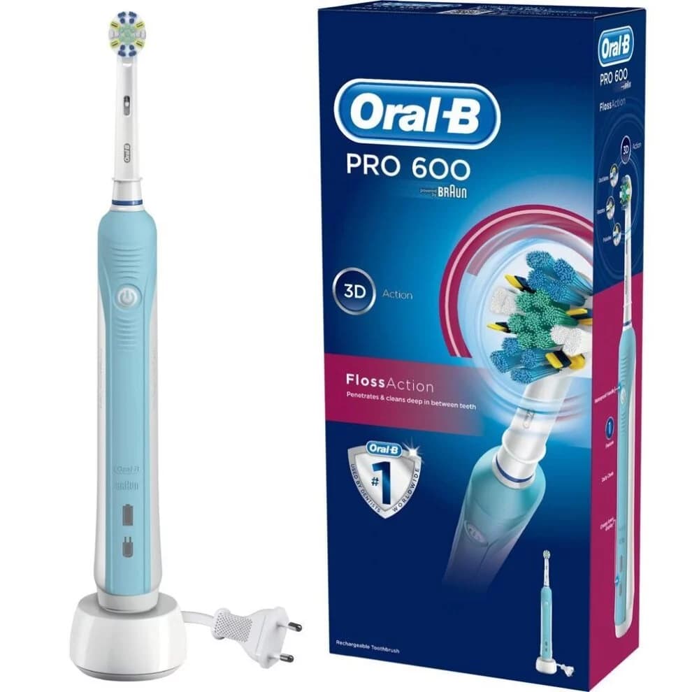مسواک برقی اورال بی مدل Pro 600 Floss Action — تصویر ۲