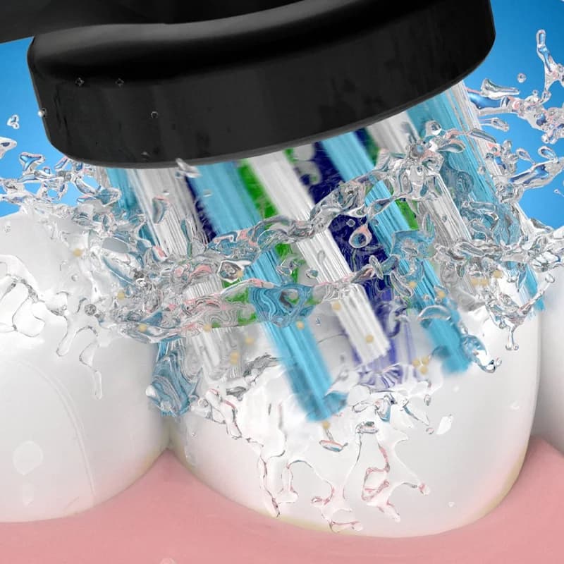 سری مسواک برقی اورال-بی CrossAction بسته 4 عددی — تصویر ۷