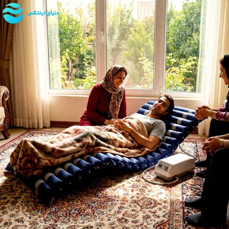 تشک مواج سلولی سوراخ دار حرفه ای 15239 — تصویر ۸