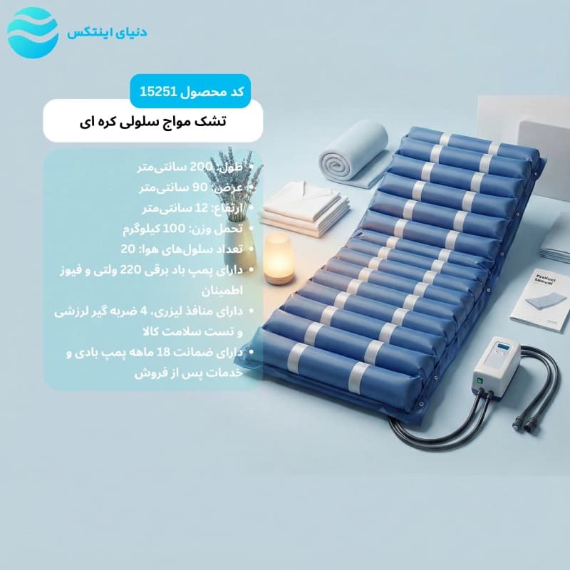 تشک مواج سلولی کره ای 15251 — تصویر ۱۲