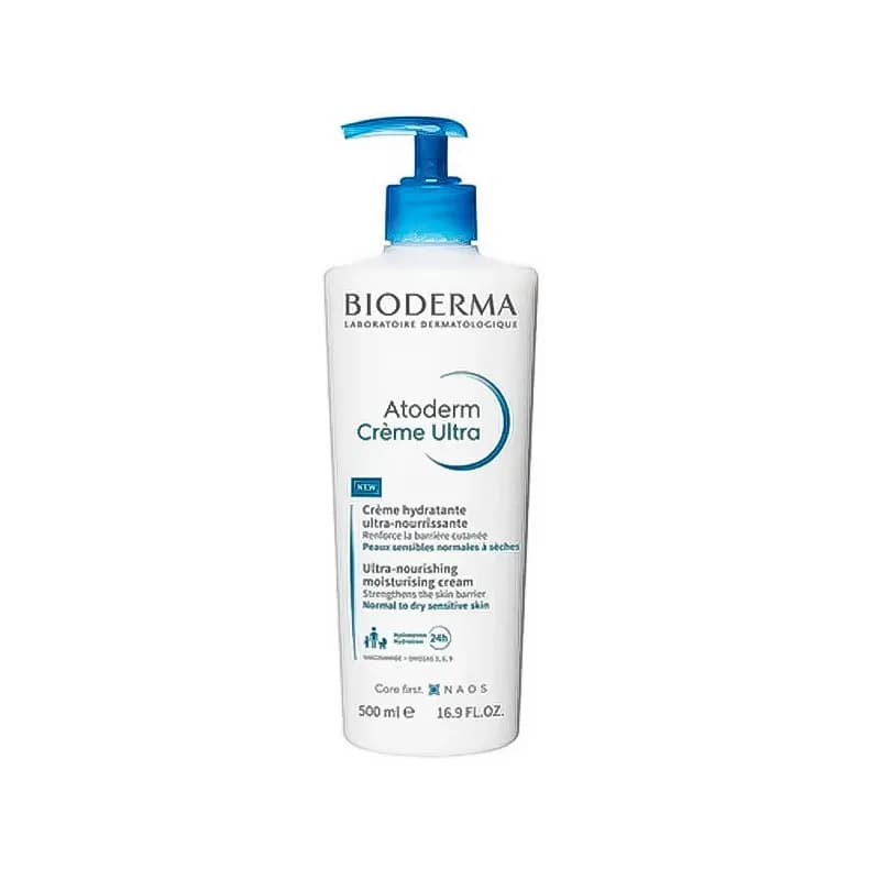 کرم مرطوب کننده صورت و بدن اتودرم بایودرما 500 میل{ BIODERMA }