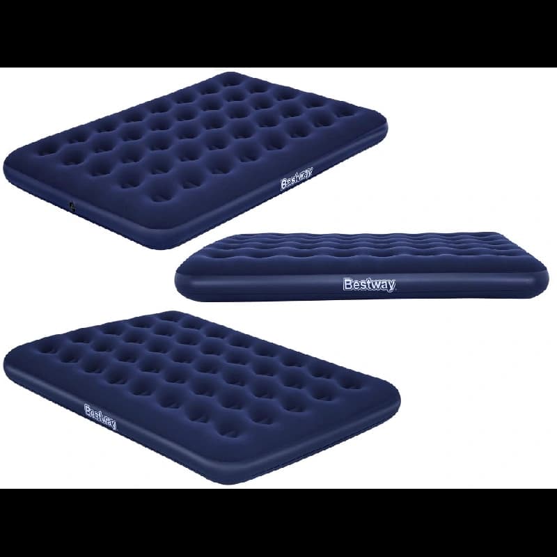 تشک بادی دونفره با پمپ باد برقی 67287 Bestway — تصویر ۵