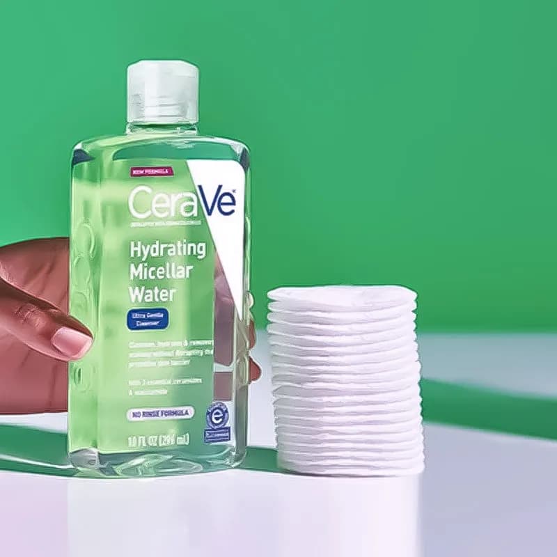 میسلار واتر پوست چرب سراوی آبرسان و پاک کننده آرایش{ Micellar Cleansing Water } — تصویر ۳
