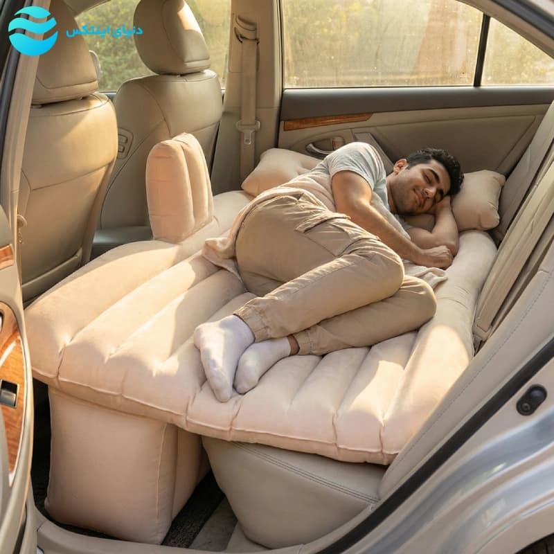تشک بادی داخل ماشین شاسی بلند 15721 — تصویر ۴