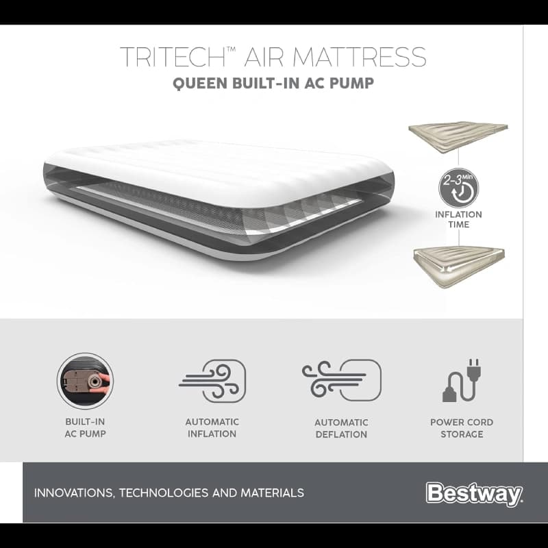 تشک بادی دو نفره بزرگ مدل 67464 Bestway — تصویر ۴