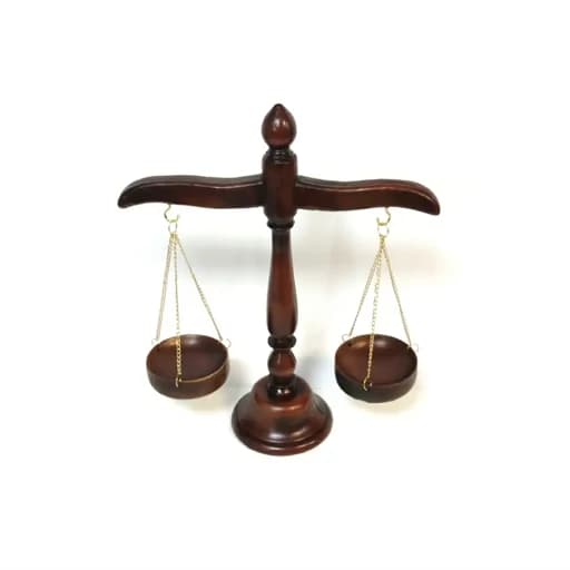 پکیج دکوری چکش و ترازوی عدالت — تصویر ۴