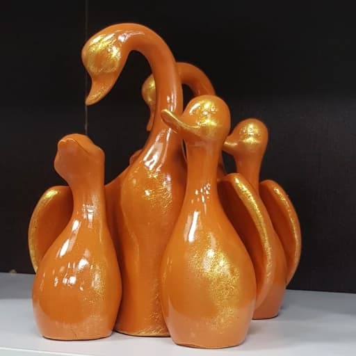 مجسمه خانواده اردک 3 عددی