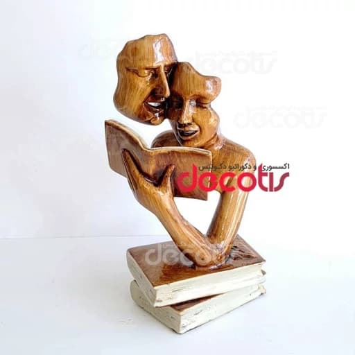 مجسمه زوج کتابخوان لوکس