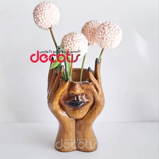 گلدان صورت مدل لیدی