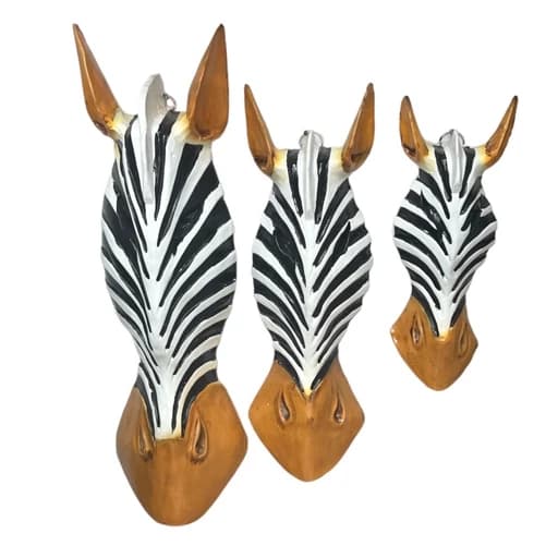 دیوارکوب گورخر 3 عددی لوکس — تصویر ۲