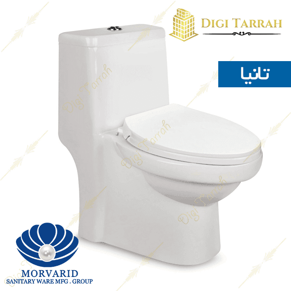 توالت فرنگی چینی مروارید مدل تانیا
