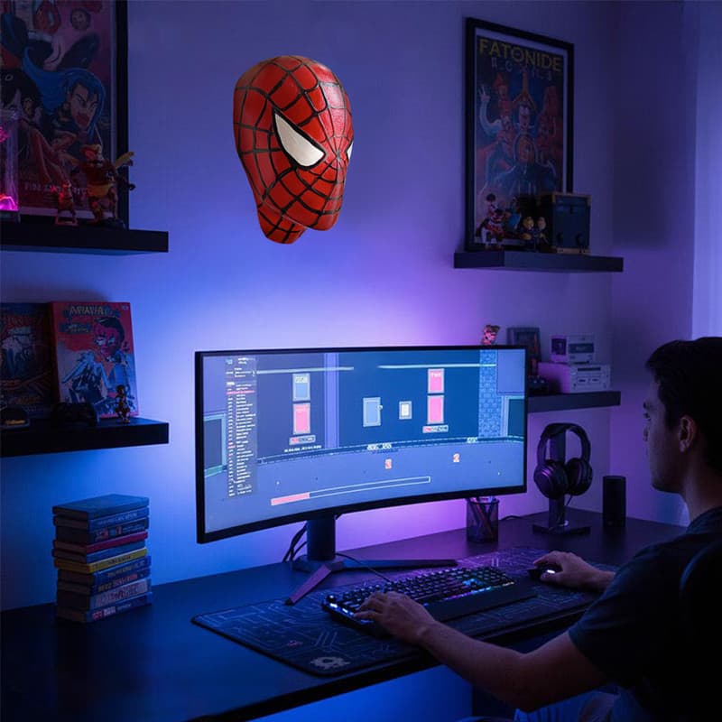 دیوارکوب مدل گیمینگ طرح spider man — تصویر ۴
