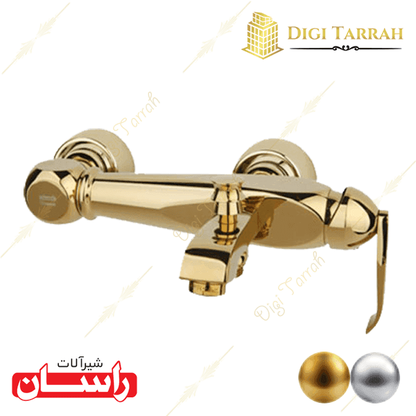 شیرآلات راسان شیر دوش آلیس — تصویر ۷