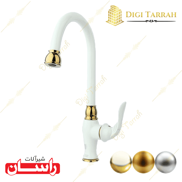 شیرآلات راسان شیر ظرفشویی پریمو — تصویر ۳