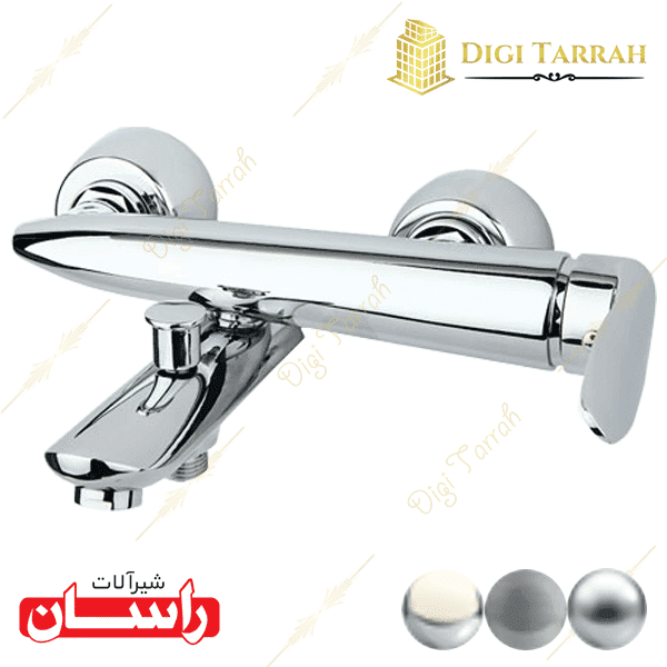شیرآلات راسان شیر دوش رابیت — تصویر ۸