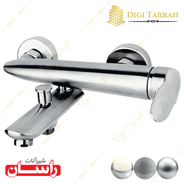 شیرآلات راسان شیر دوش رابیت — تصویر ۴