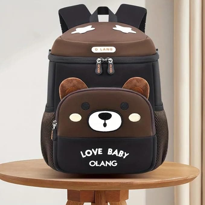 کوله خارجی کودکانه love baby طرح خرس تدی OLANG 6147 — تصویر ۷